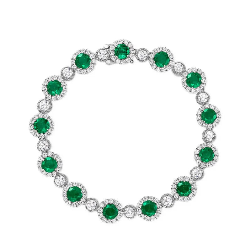 Émerelle Gem-Encrusted Emerald Bracelet